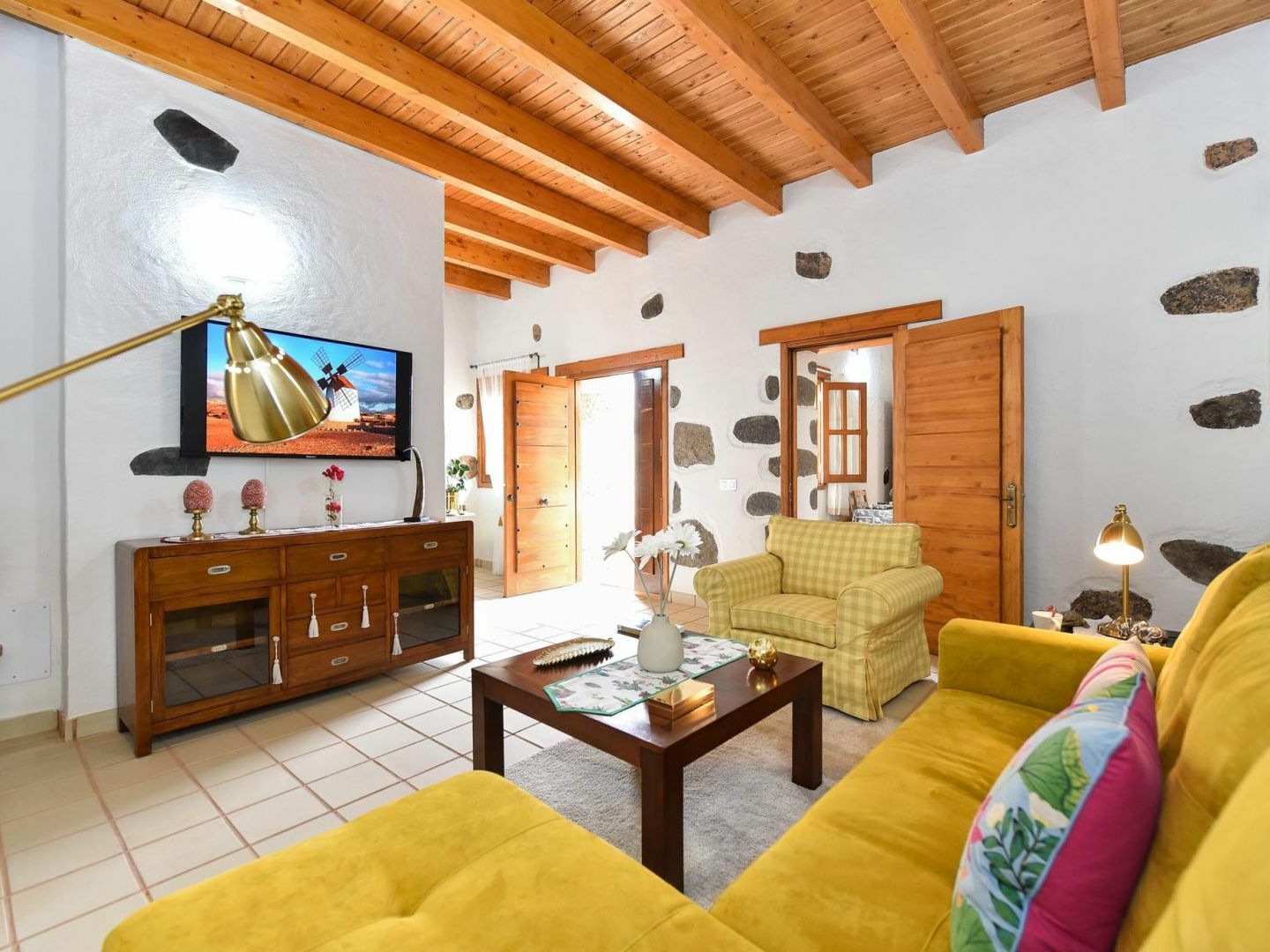 Los Algodones Cottage With Pool 잉헤니오 외부 사진